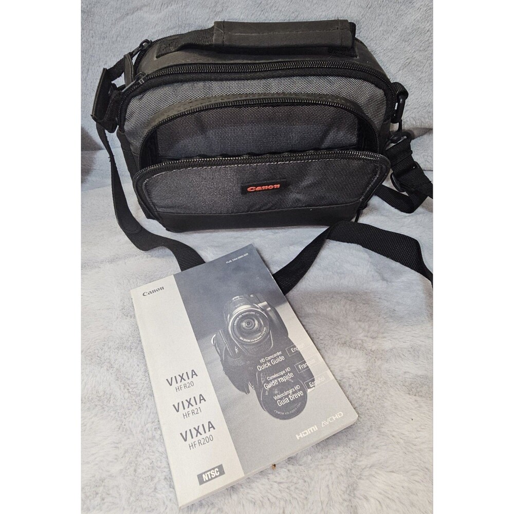 Canon VIXIA HF R20 High Definition Camcorder (Black) 8GB Internal Memory